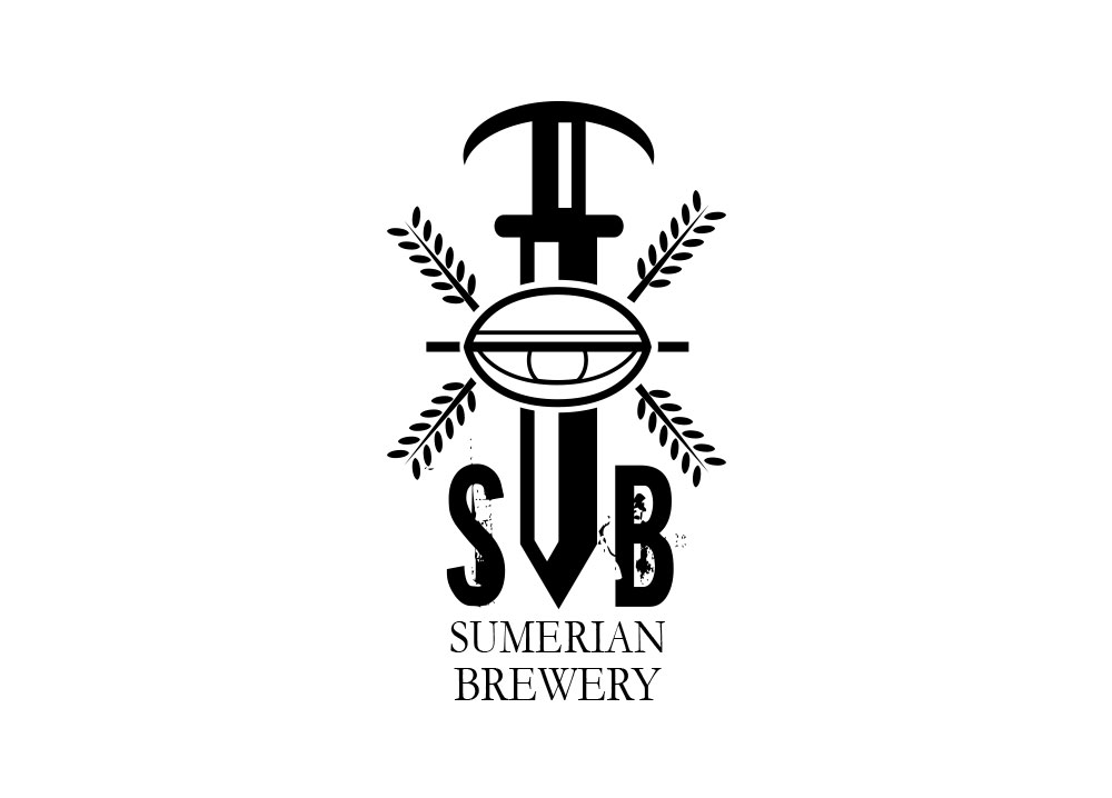 sumerian brewery redmond washington logo design