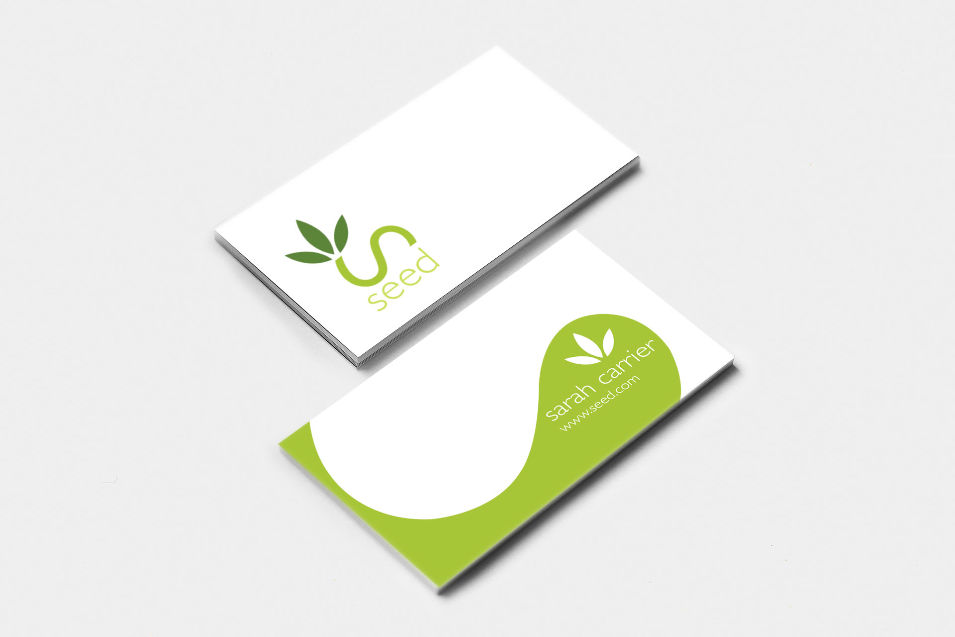 seed business card design